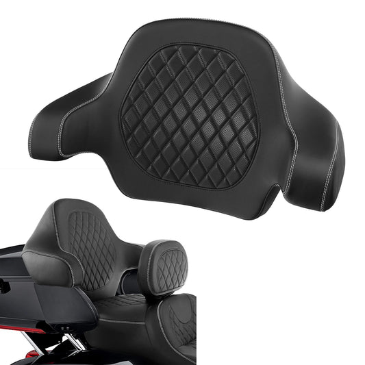 Wrap-around King Trunk Passenger Backrest Fit For Harley Electra Glide 2014-2023