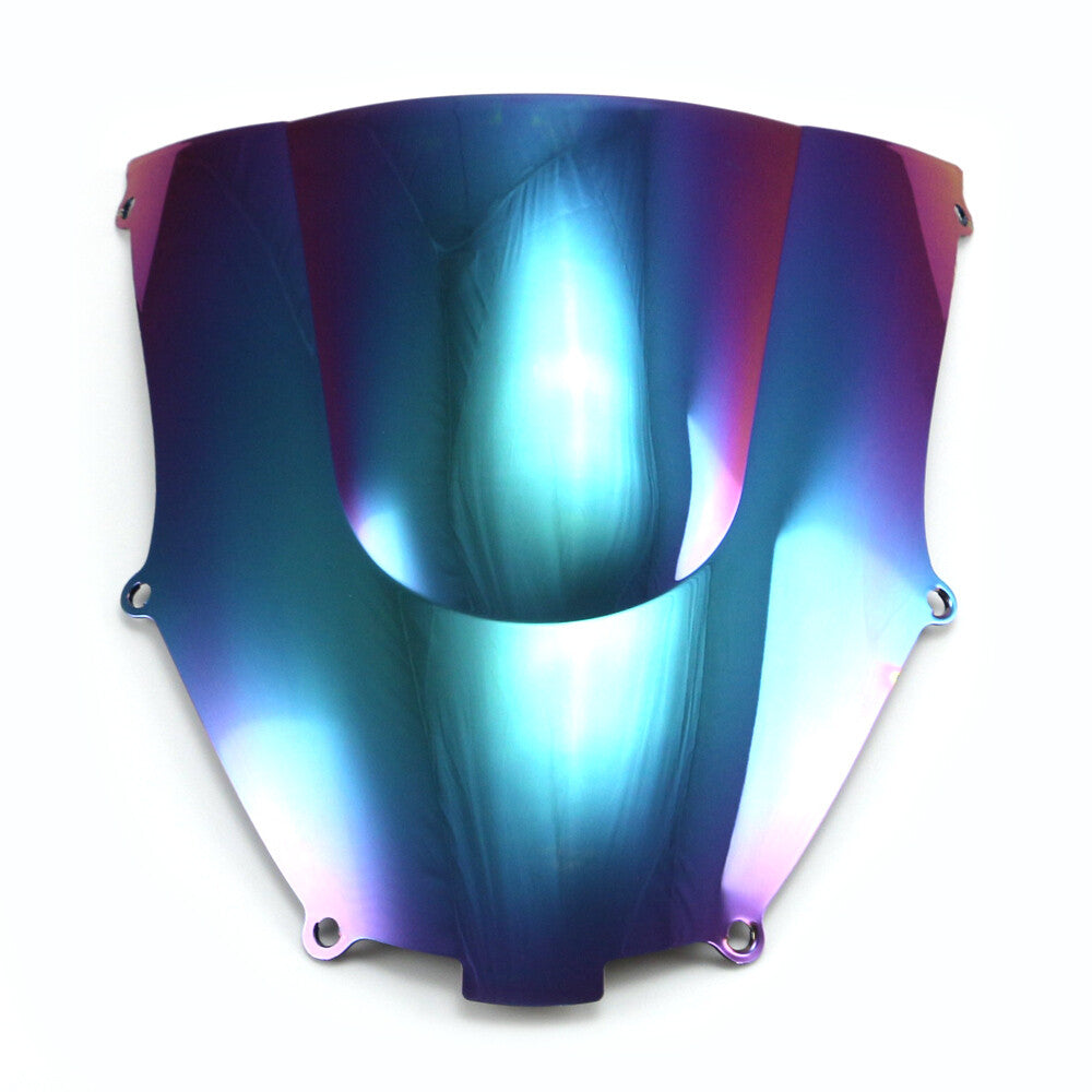 Motorcycle Windshield Windscreen For Kawasaki Ninja ZX-9R 2000-2005 Iridium