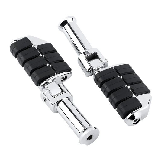 Chrome Passenger Footpegs Pegs Bracket Fit For Harley Softail Street Bob 2018-25