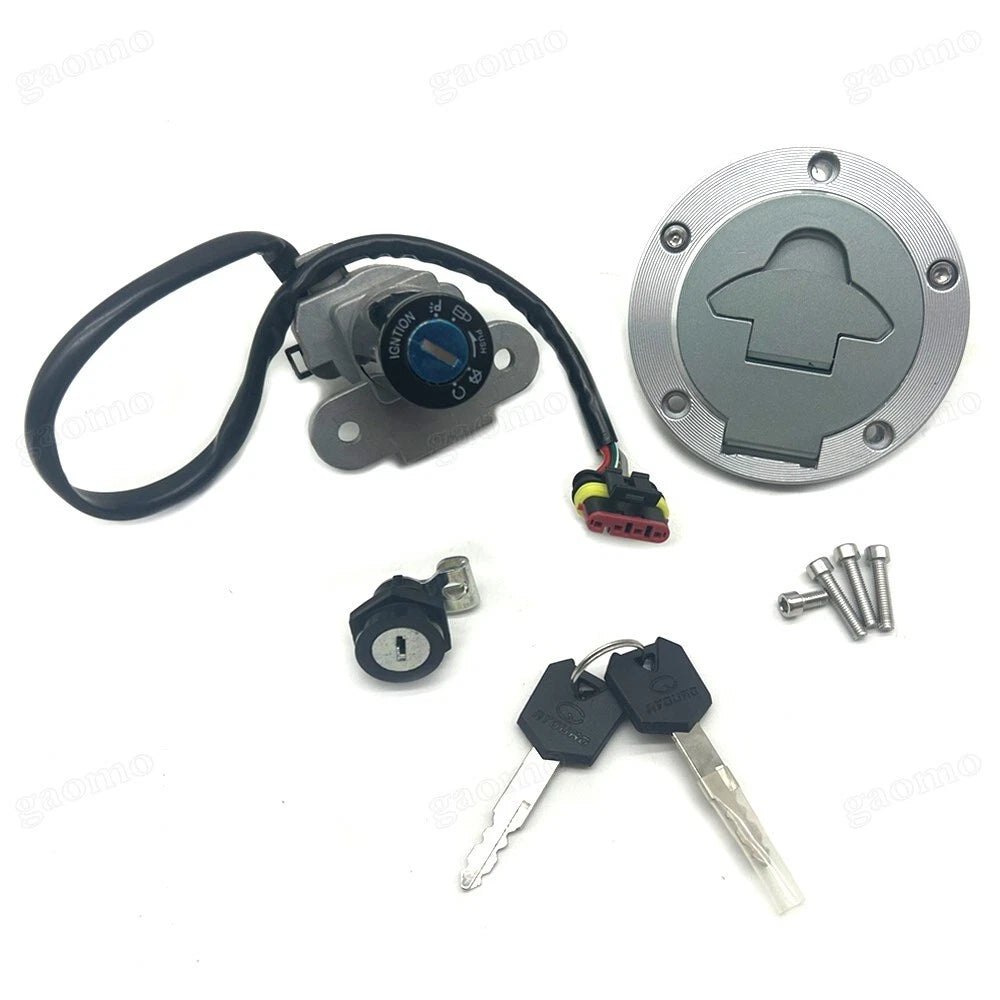 Fuel Gas Cap Ignition Switch Seat Lock Fits MV Agusta F4 750/1000/1078 1999-2009