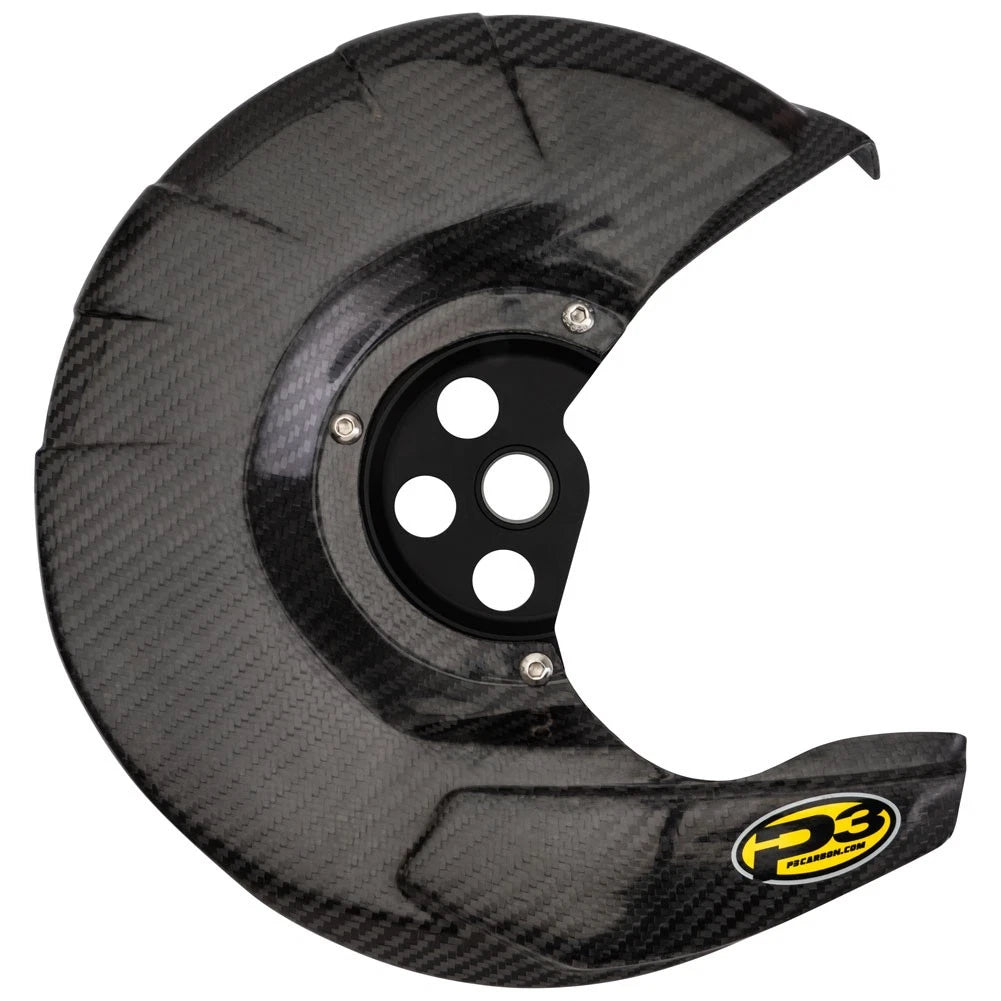 P3 Carbon Front Brake Disc Guard Kit For KTM 250 SX-F 2015-2025