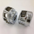 Chrome Starter Switch Housing Cover Fit For Suzuki Hayabusa GSX1300R 2008-2016
