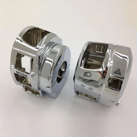 Chrome Starter Switch Housing Cover Fit For Suzuki Hayabusa GSX1300R 2008-2016