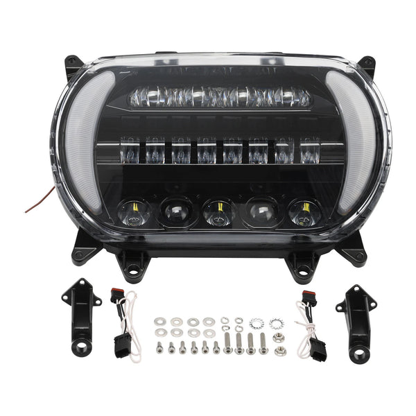 Front LED Headlight Assembly Turn Signal Light Fit For Harley Road Glide 2015-23