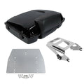 Razor Trunk Backrest Mount Rack Plate Fit For Harley Touring Road King 09-2013