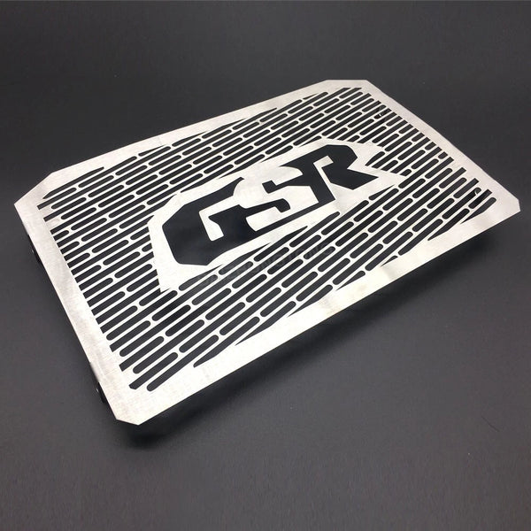 Silver Radiator Grille Cover Guard Fit for 2006 2007-2012 Suzuki GSR400 GSR600