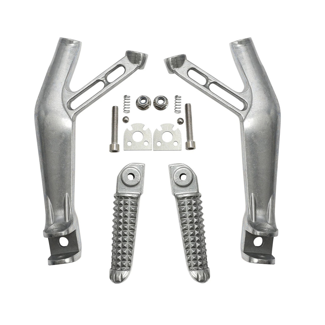 Passenger Footpeg Footrests Bracket Fit For Yamaha Yzf R6 17-25 R1 R1S R1M 15-25