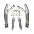 Passenger Footpeg Footrests Bracket Fit For Yamaha Yzf R6 17-25 R1 R1S R1M 15-25