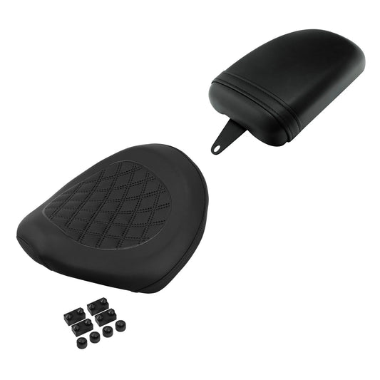 Rider Driver & Passenger Seats Fit For Honda Rebel 1100 CMX1100 2021-2024 Black