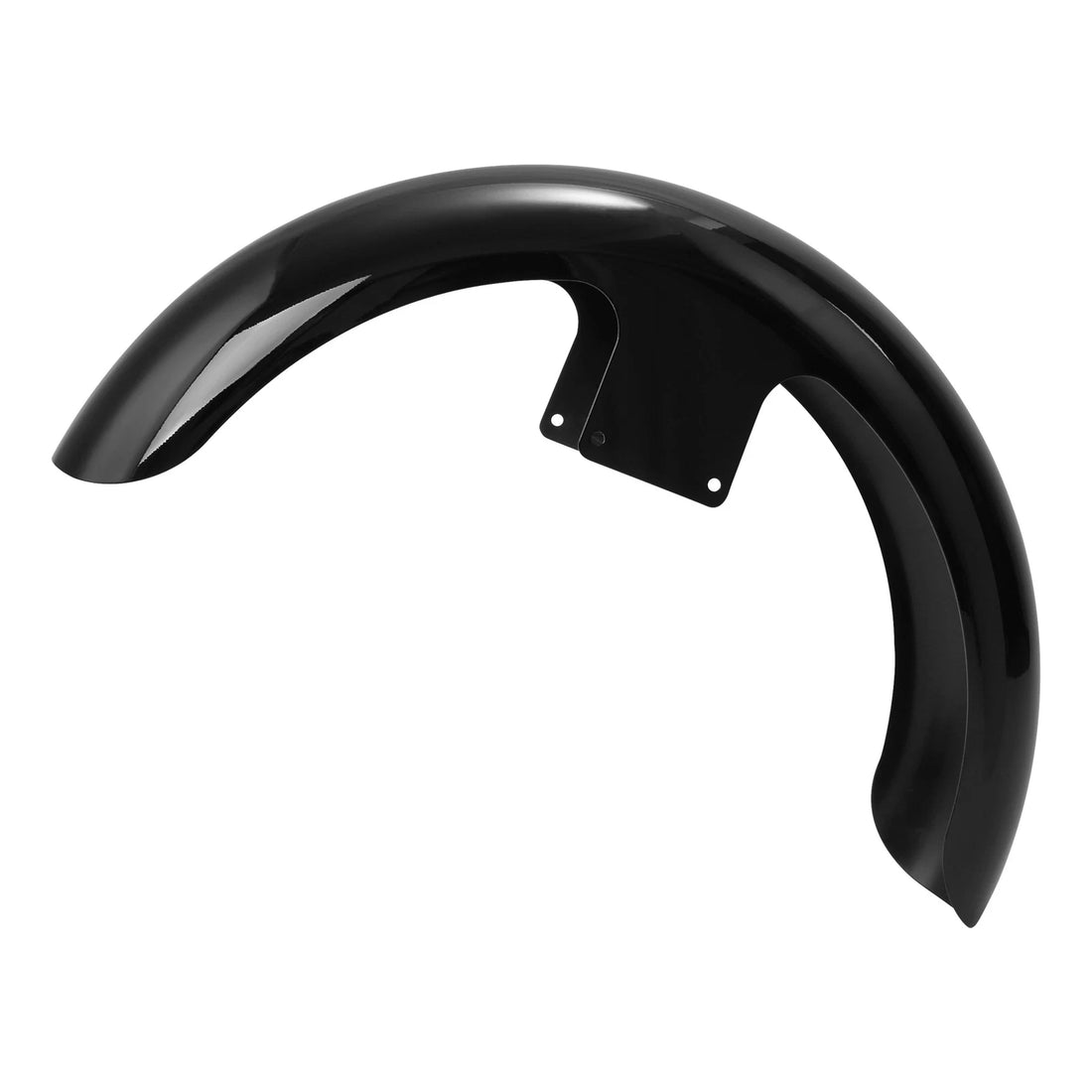 Vivid Black 21" Wheel Front Fender Fit For Harley Touring Road King Glide 14-24