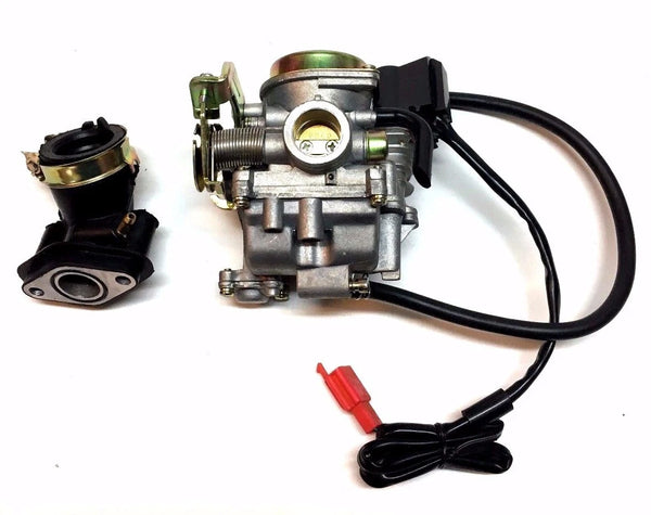 Carburador Y Colector DE AdmisiÓN 20MM 50CC 50 Xtreme Bota Scooter Ciclomotor