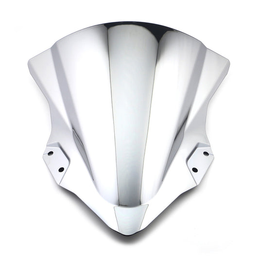 Windshield Windscreen For Kawasaki Ninja 400 EX400 2018-2024 2019 2020 21 Chrome