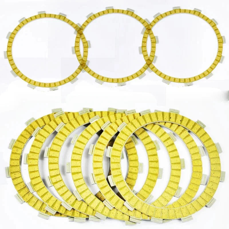 6+3Pcs Fibrous Clutch Discs Plates For KAWASAKI Ninja H2 ZX1000 ZX1002 2017-2020