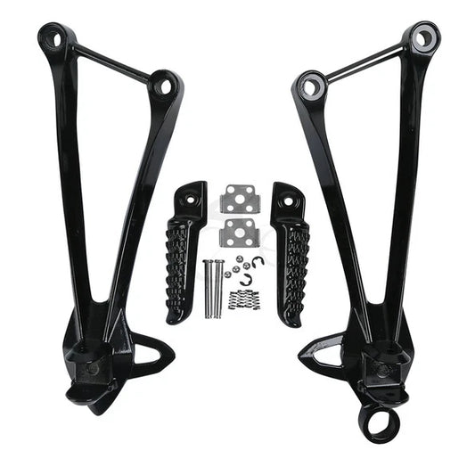 Passenger Footrests Bracket Fit For Kawasaki Ninja ZX6R 2009-2025 ZX10R 08-2010