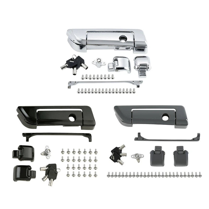 Trunk Latches Key Hinges Fit For Harley Touring Road Glide 2014-24