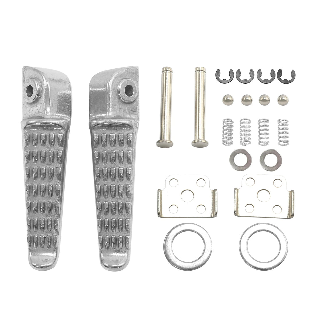 Rear Passenger Foot Pegs Fit for Kawasaki Ninja 400 2018-2024 ZX-4R 2023-2025 24