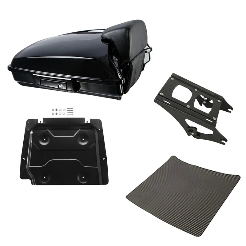 Razor Trunk Backrest Mount Plate Fit For Harley Touring Road King Glide 14-2026
