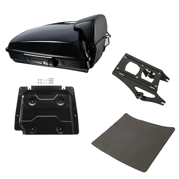 Razor Trunk Backrest Mount Plate Fit For Harley Touring Road King Glide 14-2026