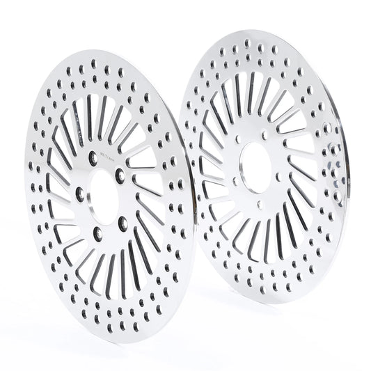 11.8" Front Left Right Brake Rotors Fit For Harley Touring 08-23 Sportster 14-22