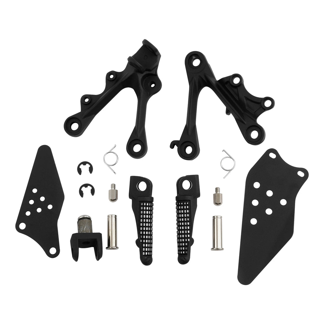 Driver Rider Footpeg Pegs Footrest Bracket Fit For Kawasaki Ninja ZX6R 2009-2018