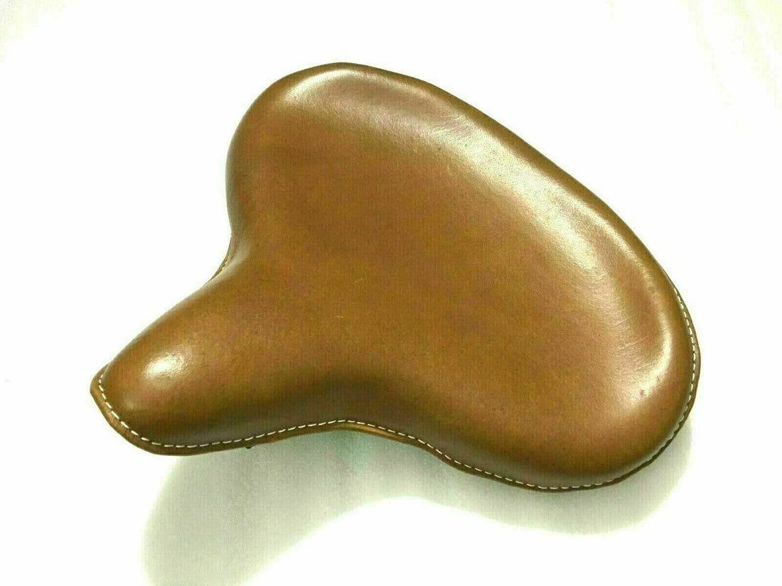 Genuine Leather Solo Seat Fit Harley WLA WLC VL UL EL WL KNUCKLEHEAD FLATHED @vd