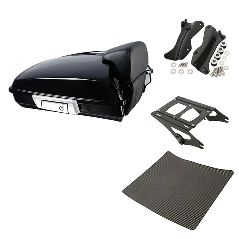 Razor Trunk Backrest Mount Docking Kit Fit For Harley Cvo Street Glide 2014-2026