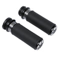 Electric Handle Bar Hand Grips 1" 25mm Fit For Harley Sportster Touring Custom