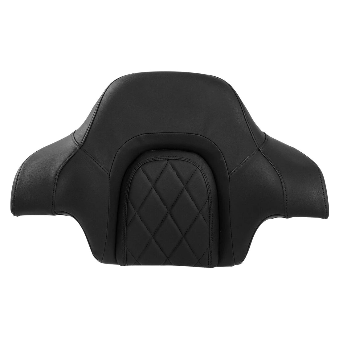 King Trunk Backrest Pad Fit For Harley Road Street Glide 2014-2025 24 Black