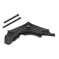 Black Cylinder Base Side Cover Fit For Harley Touring Road Glide King 2007-2016