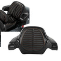 Wrap-Around Backrest Pad Fit For Harley Touring King Chopped Trunk Pack 14-26