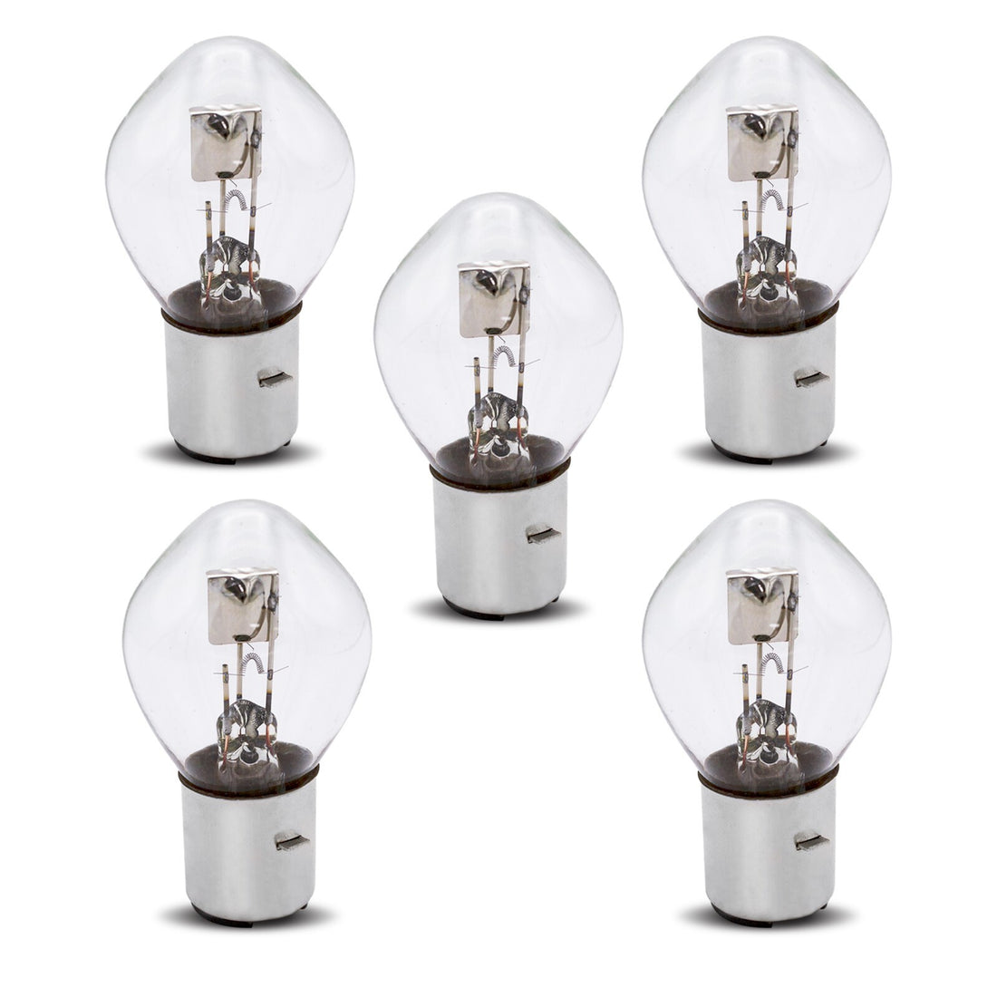 5 Bombillas 12V 35/35W BA20D GY6 Scooter Chino DE 4 Tiempos TAOTAO Kazuma SUNL