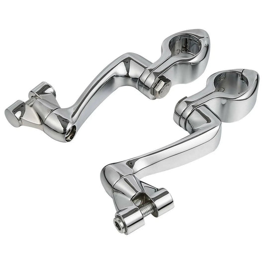 360 Adjustable Highway Foot Peg Mounting Kit Fit For Harley Touring Road Glide