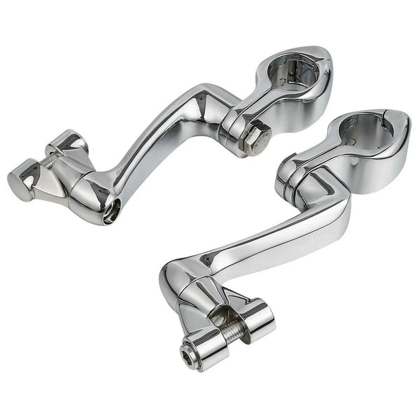 360 Adjustable Highway Foot Peg Mounting Kit Fit For Harley Touring Road Glide