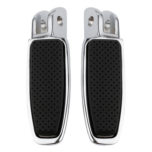 Chrome Driver Foot Pegs Footrests Fit For Harley Fat Bob Fxfb Fxfbs 2018-2025