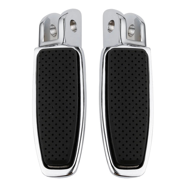 Chrome Driver Foot Pegs Footrests Fit For Harley Fat Bob Fxfb Fxfbs 2018-2025