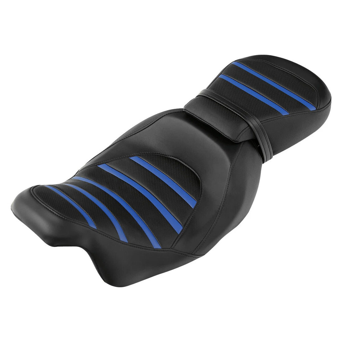 Rider Driver Passenger Seat Fit For Harley Street Road Glide 09-2023 Black Blue