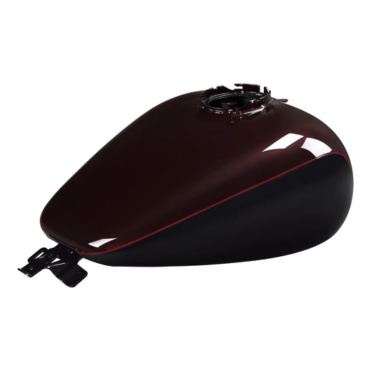 6gal Fuel Gas Tank Fit For Harley Touring 2008-24 Midnight Crimson / Vivid Black