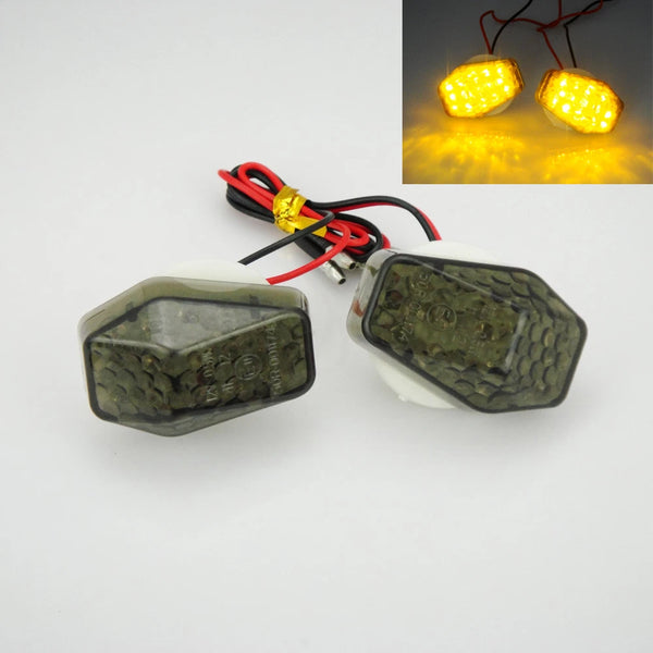 Motorcycle Turn Signal LED Light For Suzuki Bandit 600S 2000-2007 Smoke
