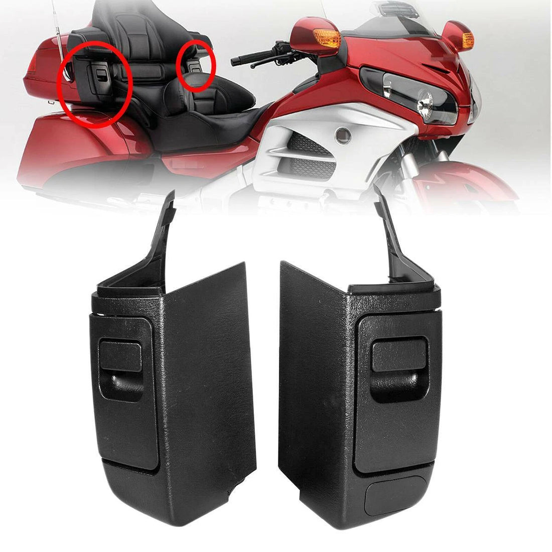 Trunk Side Pocket Bags Saddlebag Fit For Honda Goldwing GL1800 1800 2006-2017