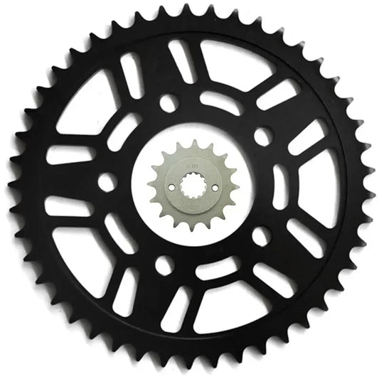 525 16T 45T Front Rear Sprocket For Honda NV400 NC26 NV600 PC21 C-J,K,L,N,P,R,V