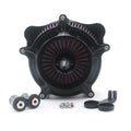 Black CNC Turbine Air Cleaner Filter For Harley Sportster XL883 XL1200 2004~2014