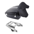 Chopped Trunk Backrest Mount Rack Fits For Harley Touring 2009-13
