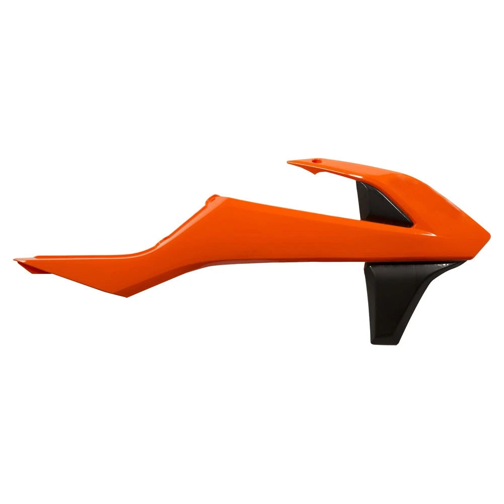 Acerbis Radiator Scoops 16 KTM Orange/Black For KTM 350 SX-F 2016-2018