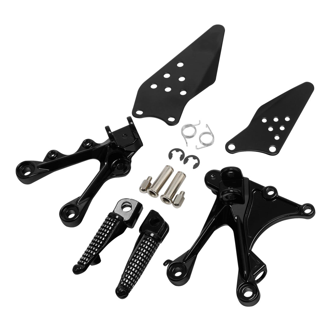 Front Footpegs Bracket Fit For Kawasaki Ninja ZX6R ZX 6R 2005-2008 ZX636 05-06