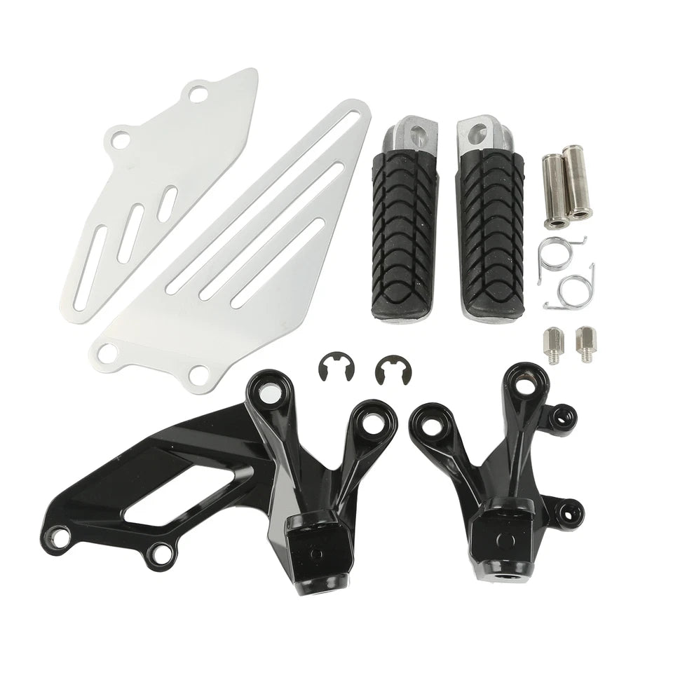 Front Foot Peg Footrest Set Fit For Kawasaki Ninja ZZR1400 ZX14R 2006-2023