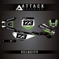 Attack Graphics 2069820114-a8a299-18 Custom Velocity Complete Bike Graphics Kit