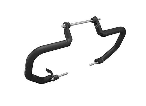 Black Compact Engine Guard For Royal Enfield Super Meteor 650 Shotgun 650
