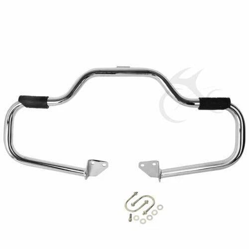 1 1/4" Chrome Engine Guard Crash Bars For Harley Dyna Super Wide Glide 2006-2017