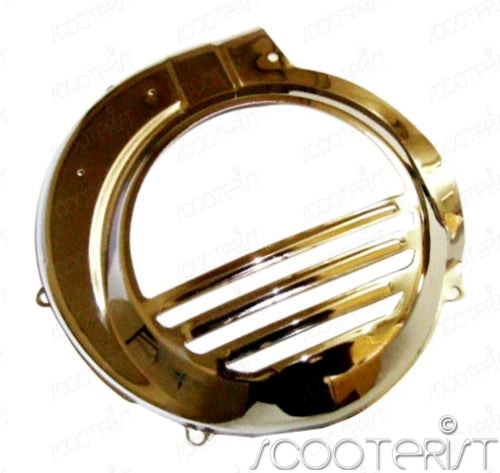 For Vespa Magneto Flywheel Fan Cowling Cover Chrome P PE PX T5 Star Stella Lusso