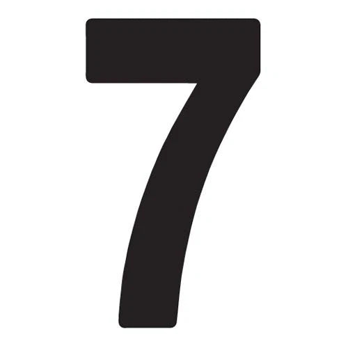 Factory Effex 03-0277 2015 Numbers Pro 5" Black 7